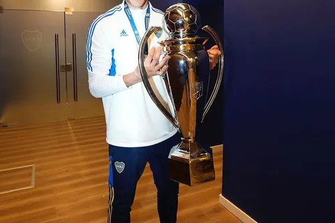 Leandro Brey, arquero juvenil de Boca