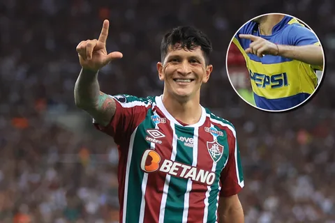 Germán Cano, delantero de Fluminense