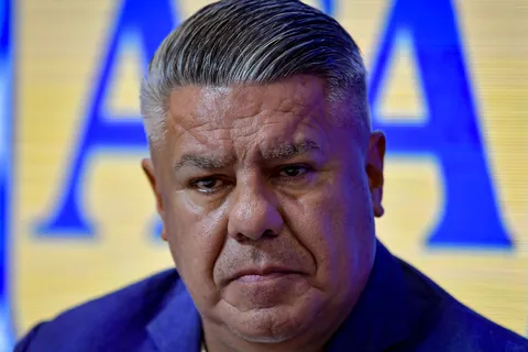 Claudio Tapia, presidente de la AFA