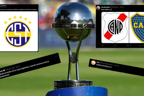 Los mejores memes y reacciones de los hinchas de Boca tras el sorteo de la Copa Sudamericana 2024