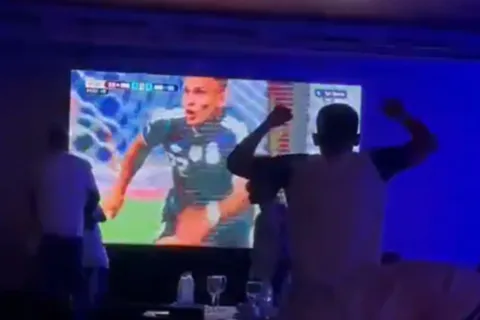 Cómo vivió el plantel de Boca el triunfo de Argentina ante Inglaterra