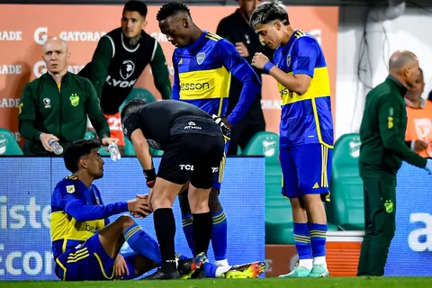 Medina se retiró con molestias: ya se sabe qué tiene el volante de Boca