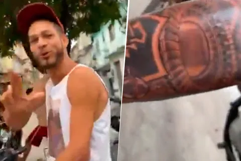 VIDEO | Ya se creen campeones: un hincha de Fluminense ya se tatuó la Libertadores 2023