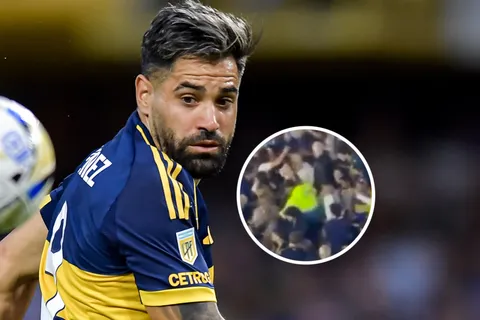 Pelea entre hinchas de Boca y la familia de Milton Giménez en La Bombonera: qué pasó