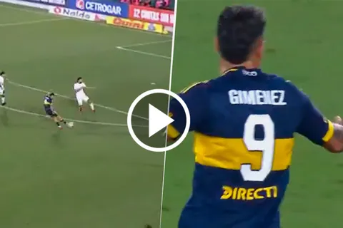 El golazo de Milton Giménez para abrir el partido contra Defensa y Justicia