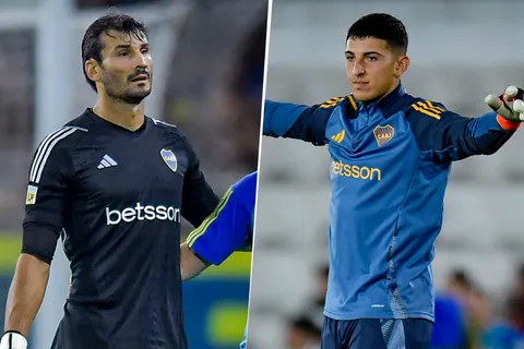Úbeda probó un equipo en Boca: Brey fue exigido, pero atajó Javier García