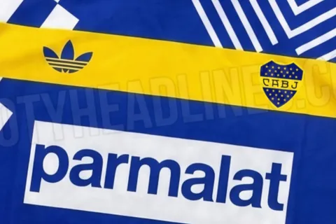 La camiseta histórica de Boca que saldrá a la venta. 