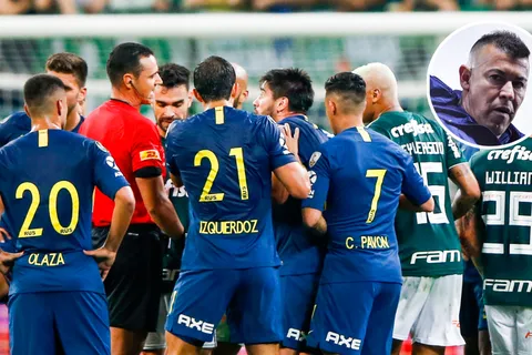 Arbitro confirmado ante Palmeiras: cómo le fue a Boca con Roldán y el antecedente que protagniza Almirón