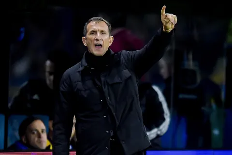 Arruabarrena habló del partido ante Vasco da Gama.