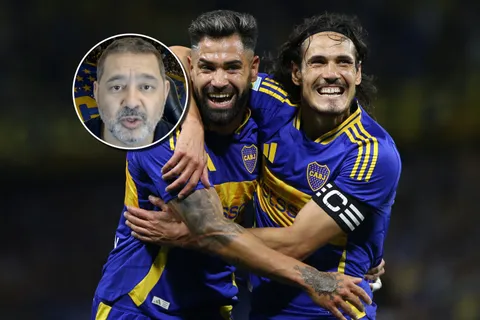 Traverso explicó la diferencia entre Cavani y Giménez en Boca