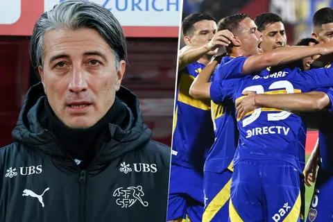 El DT de la Selección de Suiza fue a ver a Lucas Blondel en el predio de Boca