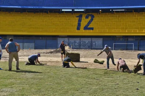 Juan Román Riquelme estuvo en La Bombonera: los detalles de su recorrido por el campo de juego