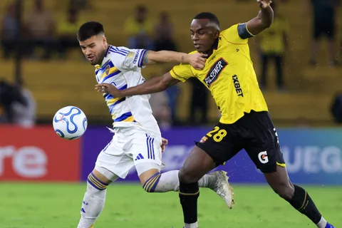 Los puntajes de Boca vs. Barcelona de Ecuador: jugador x jugador