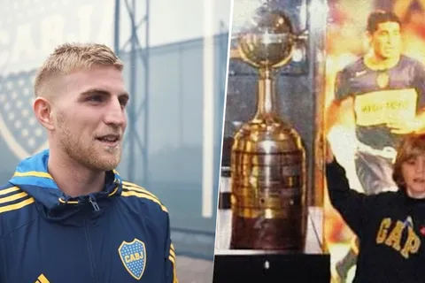Nicolás Valentini en Boca