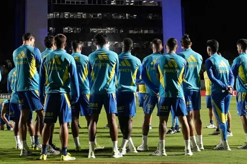 ¿Juega? Edinson Cavani se entrenó diferenciado a días de la ida vs. Independiente del Valle