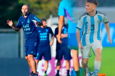 Un cambio: la decisión de Mascherano con Barco y Di Lollo en la Sub 20