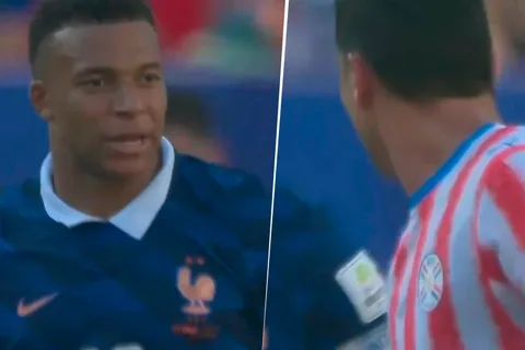 A lo argentino: el insulto de Mbappé a Junior Alonso que captaron las cámaras