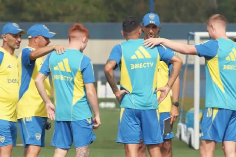 Se diferenció de Almirón: la primera frase de Diego Martínez al plantel de Boca
