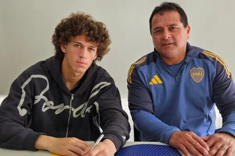 Quién es Facundo "Jagger" Herrera, el juvenil al que Boca blindó hasta 2028