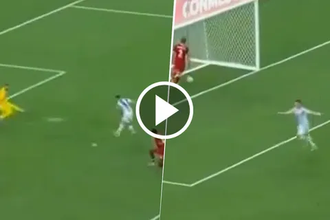 El gol de Julián Álvarez vs. Canadá