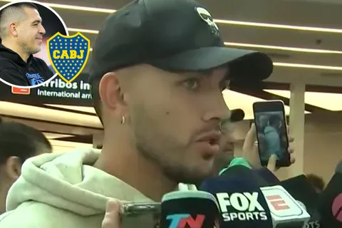 Al estilo Riquelme, Paredes y una picante respuesta sobre el trato a Boca: "Es normal ya"