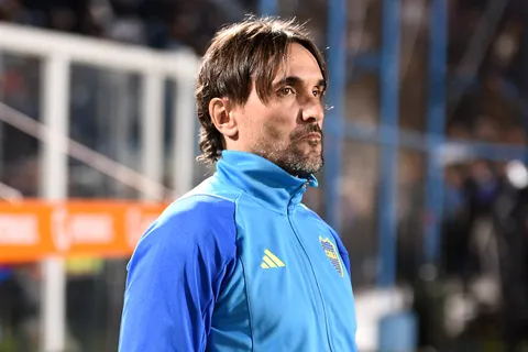 Diego Martínez, entrenador de Boca