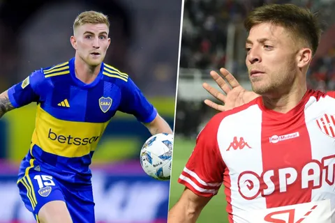 Nicolás Valentini y Federico Vera en Unión