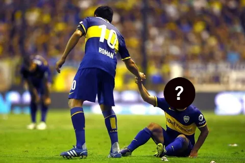 Juan Román Riquelme en Boca (2014).