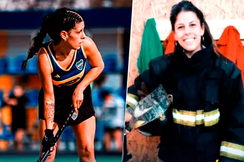 La jugadora de Boca que también es bombera y combate el incendio en la Patagonia: "Mucha gente perdió sus proyectos"