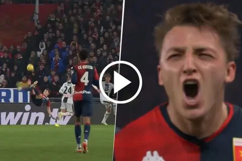 Ex Boca: Mateo Retegui anotó de chilena en la victoria del Genoa