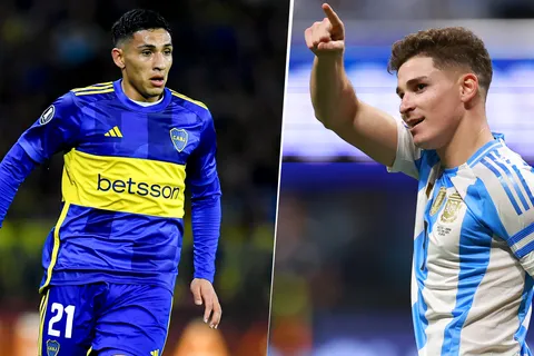 Equi Fernández y Julián Álvarez en Boca y la Selección Argentina