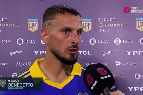 "No nos desesperamos": el mensaje de Benedetto tras el empate de Boca