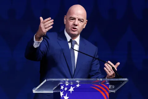 Gianni Infantino, presidente de la FIFA