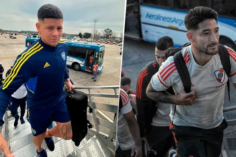 No se vio: la cargada del plantel de Boca al de River en el aeropuerto tras el Superclásico