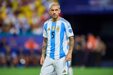 Leandro Paredes en la Selección Argentina