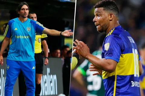 La sincera charla de Diego Martínez con Frank Fabra: por qué perdió lugar en el Boca 2024