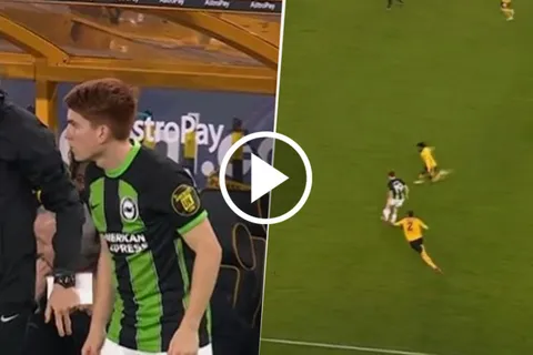 Valentín Barco debutó en Brighton con una buena acción individual y un resultado inesperado