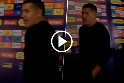 La chicana de Riquelme a River mientras se iba del Monumental: "Ganamos dos..."