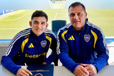 Arruabarrena medita poner de titular a Dylan Gorosito y Boca le renovó el contrato