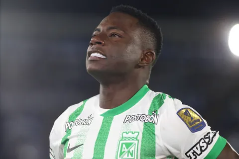 Marino Hinestroza, jugador de Atlético Nacional