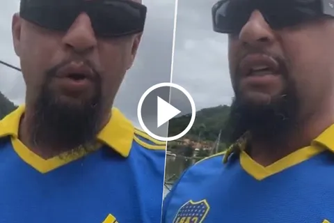 Felipe Melo se mostró con la camiseta de Boca