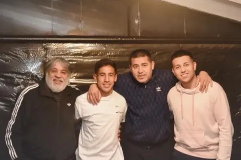 El padre de Riquelme y una frase al estilo de Román para defender a Boca: "Si vos te ponés a pensar..."  