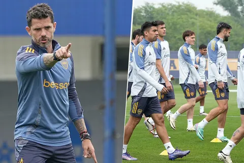 Fernando Gago también probó en Boca a Juan Ramírez como extremo