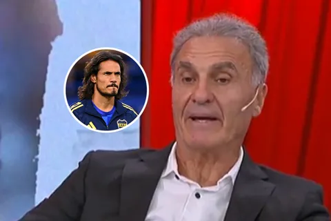 Oscar Ruggeri liquidó a Edinson Cavani: "No parece futbolista"