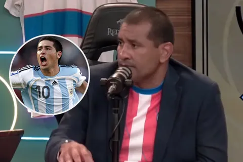 El inesperado recuerdo de un exjugador de Paraguay sobre Riquelme: "Ni parecés..."