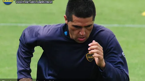Riquelme se movió solo