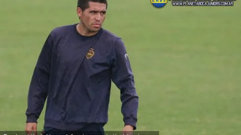 Riquelme: “Si no me echan... me quedo en Boca”