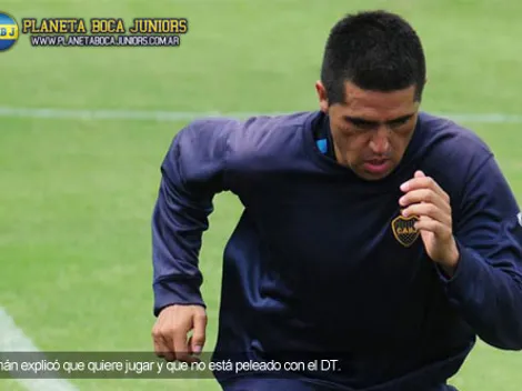 Riquelme: "Jamás le voy a decir a un DT a quién poner"