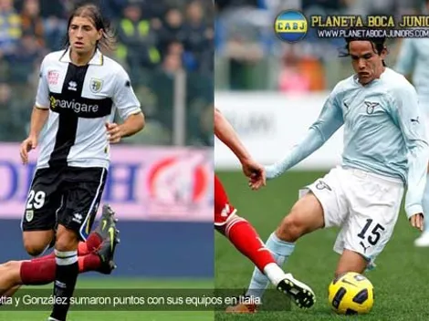 Cuatro Xeneizes en Italia