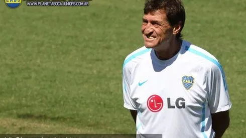 Falcioni: "Los jugadores están comprometidos y se esfuerzan al máximo"